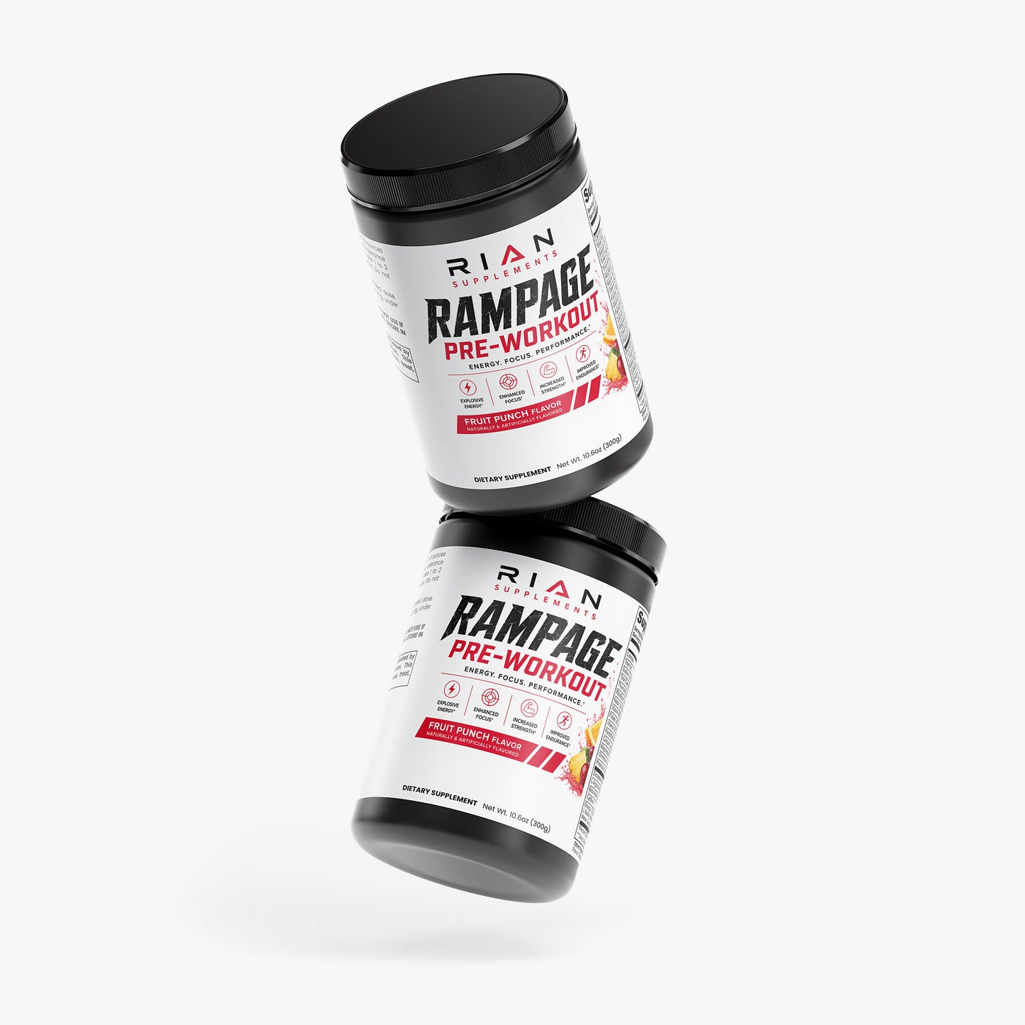 RAMPAGE Pre-Workout Powder (Fruit Punch)